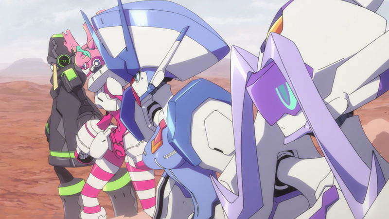 Illustration for article titled Darling In The Franxx Doesn't Make Good On Its Promises
